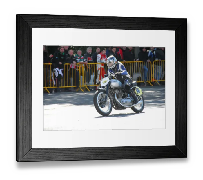 Framed Print : Michael Potter (Triumph) 2014 Parade Lap Framed Print : Michael Potter (Triumph) 2014 Parade Lap