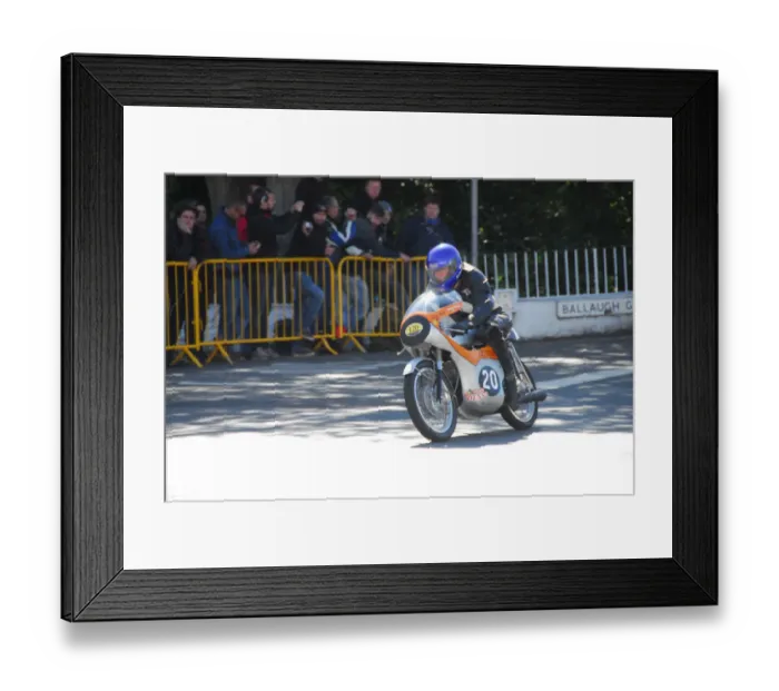 Framed Print : Rodney Gooch (Honda) 2014 Parade Lap Framed Print : Rodney Gooch (Honda) 2014 Parade Lap