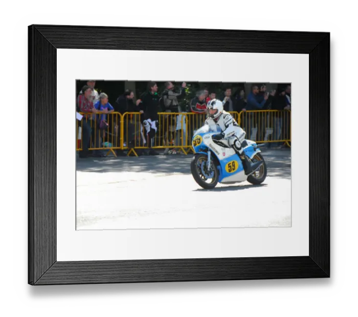 Framed Print : Thomas Demody (Suzuki) 2014 Parade Lap Framed Print : Thomas Demody (Suzuki) 2014 Parade Lap