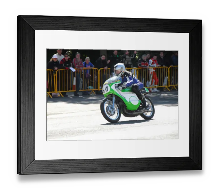 Framed Print : Hurley Wilvert (Kawasaki) 2014 Parade Lap Framed Print : Hurley Wilvert (Kawasaki) 2014 Parade Lap