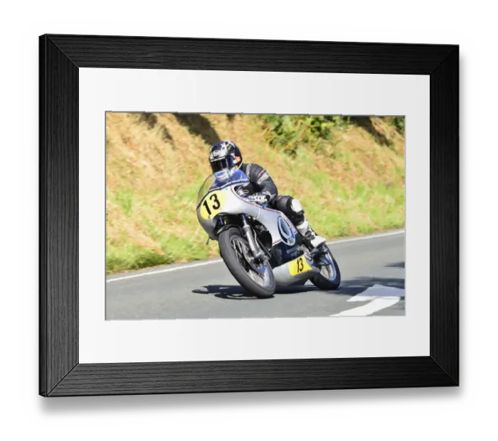 Framed Print : Lee Johnston (Norton) 2014 500 Classic TT Framed Print : Lee Johnston (Norton) 2014 500 Classic TT