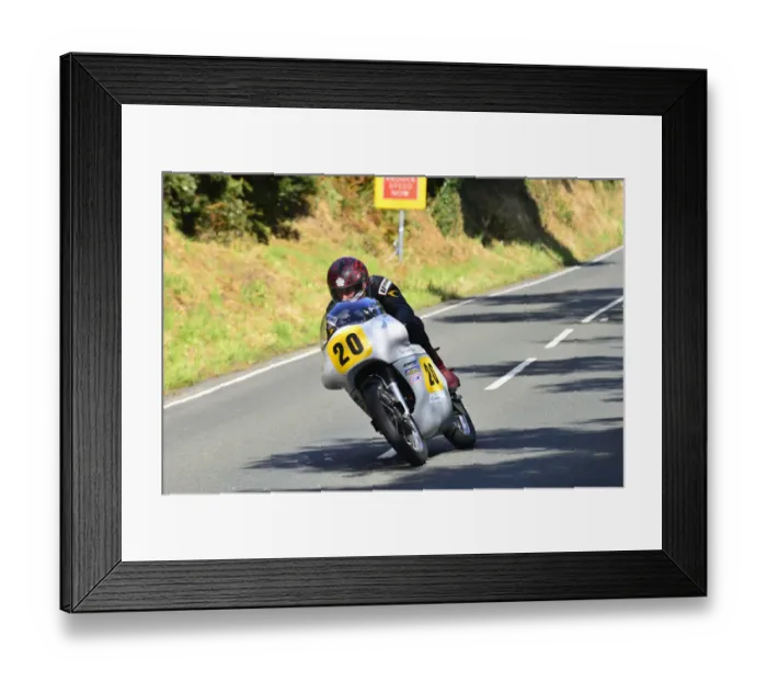 Framed Print : Mark Herbertson (Matchless) 2014 500 Classic TT Framed Print : Mark Herbertson (Matchless) 2014 500 Classic TT