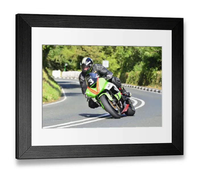Framed Print : Michael Moulai (Kawasaki) 2014 Junior Manx Grand Prix Framed Print : Michael Moulai (Kawasaki) 2014 Junior Manx Grand Prix