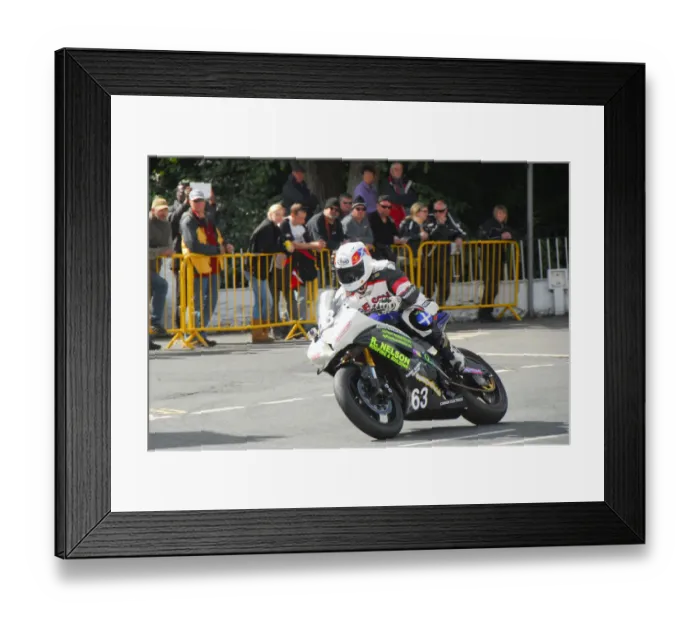 Framed Print : Robert Nelson (Yamaha) 2014 Junior Manx Grand Prix Framed Print : Robert Nelson (Yamaha) 2014 Junior Manx Grand Prix