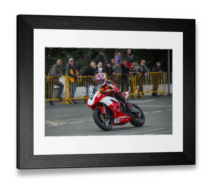 Framed Print : Kenny Shepherd (Kawasaki) 2014 Junior Manx Grand Prix Framed Print : Kenny Shepherd (Kawasaki) 2014 Junior Manx Grand Prix