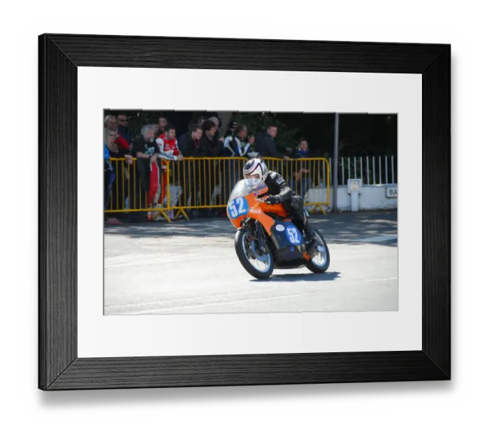 Framed Print : Russell Roebury (Honda) 2014 350 Classic TT Framed Print : Russell Roebury (Honda) 2014 350 Classic TT