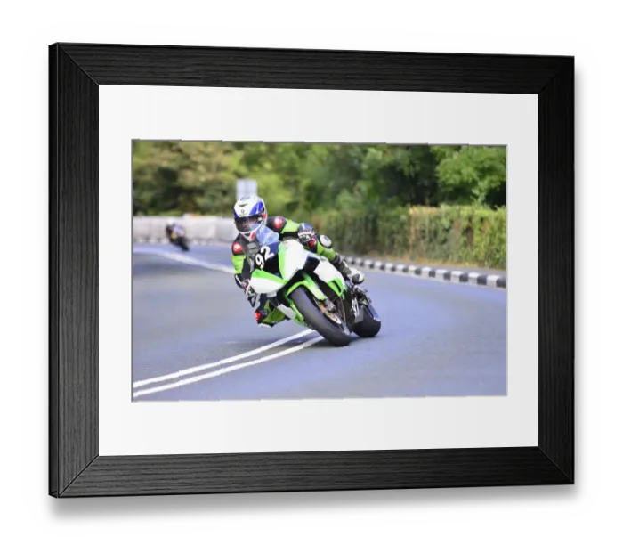 Framed Print : Chris Cook (Kawasaki) 2014 Junior Manx Grand Prix Framed Print : Chris Cook (Kawasaki) 2014 Junior Manx Grand Prix