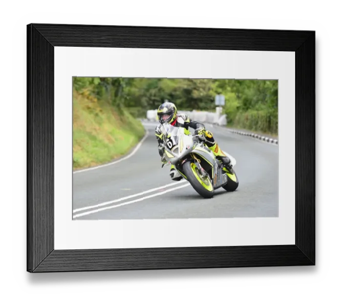 Framed Print : Tom Weeden (Triumph) 2014 Junior Manx Grand Prix Framed Print : Tom Weeden (Triumph) 2014 Junior Manx Grand Prix