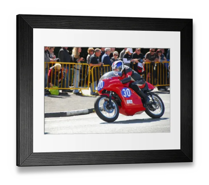 Framed Print : Keith Dixon (Seeley AJS) 2014 350 Classic TT Framed Print : Keith Dixon (Seeley AJS) 2014 350 Classic TT