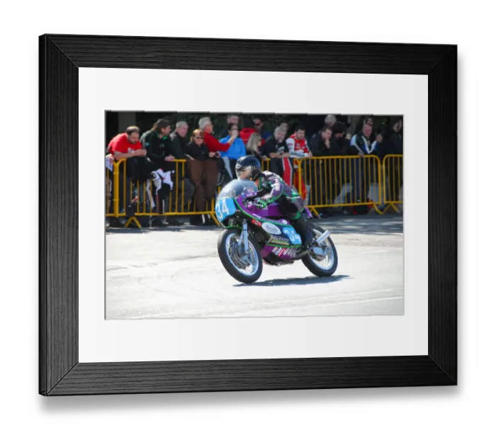 Framed Print : Tom Jackson (Suzuki) 2014 350 Classic TT Framed Print : Tom Jackson (Suzuki) 2014 350 Classic TT