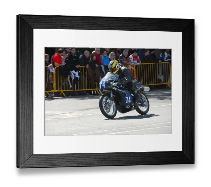 Framed Print : Paul Matravers (AJS) 2014 350 Classic TT Framed Print : Paul Matravers (AJS) 2014 350 Classic TT