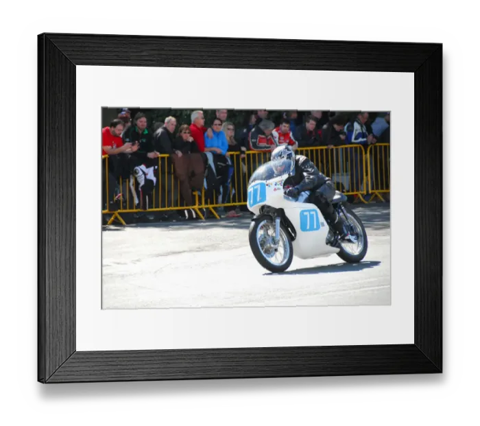 Framed Print : David Burrell (Norton) 2014 350 Classic TT Framed Print : David Burrell (Norton) 2014 350 Classic TT