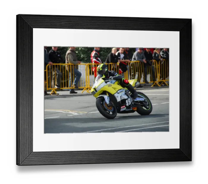 Framed Print : Bjorn Gunnarsson (Honda) 2014 Junior Manx Grand Prix Framed Print : Bjorn Gunnarsson (Honda) 2014 Junior Manx Grand Prix