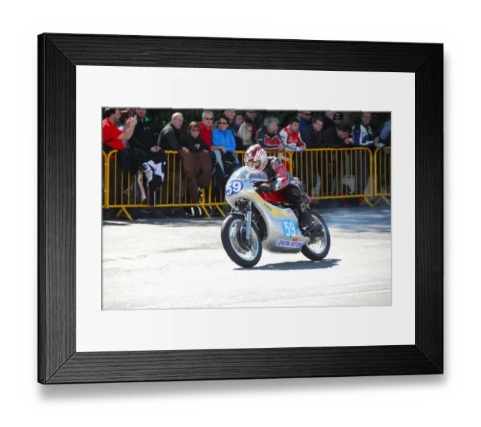 Framed Print : Colin Stockdale (Honda) 2014 350 Classic TT Framed Print : Colin Stockdale (Honda) 2014 350 Classic TT