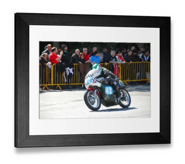 Framed Print : Meredyyd Owen (Seeley AJS) 2014 350 Classic TT Framed Print : Meredyyd Owen (Seeley AJS) 2014 350 Classic TT