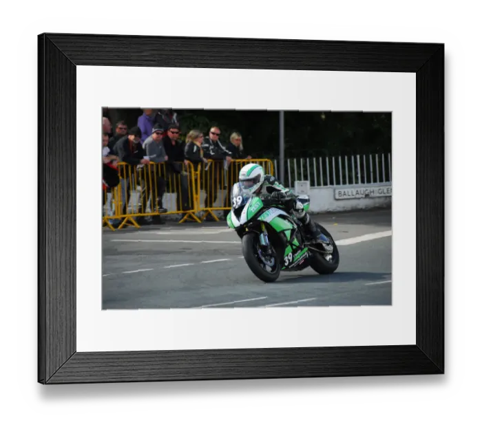 Framed Print : Frank Gallagher (Kawasaki) 2014 Junior Manx Grand Prix Framed Print : Frank Gallagher (Kawasaki) 2014 Junior Manx Grand Prix