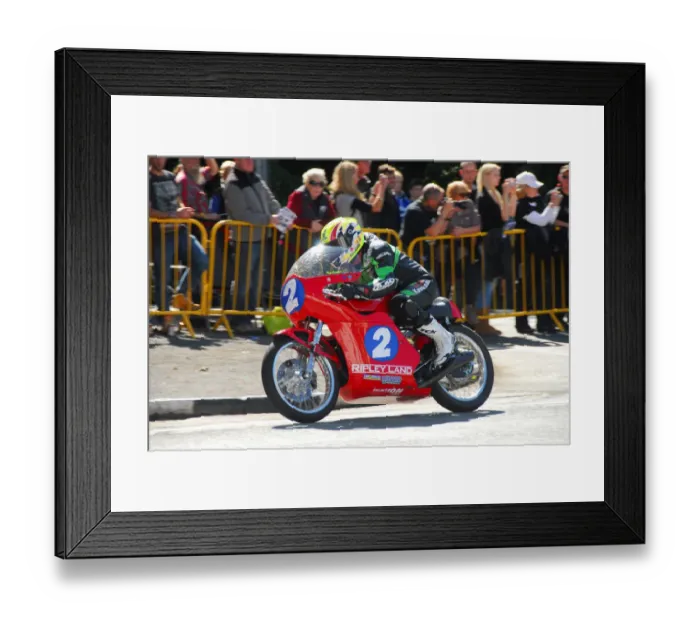 Framed Print : Ian Lougher (Honda) 2014 350 Classic TT Framed Print : Ian Lougher (Honda) 2014 350 Classic TT