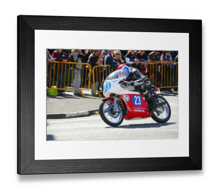 Framed Print : Dave Madsen-Mygdal (Honda) 2014 350 Classic TT Framed Print : Dave Madsen-Mygdal (Honda) 2014 350 Classic TT