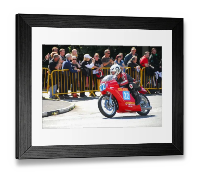 Framed Print : Paul Coward (Honda) 2014 350 Classic TT Framed Print : Paul Coward (Honda) 2014 350 Classic TT