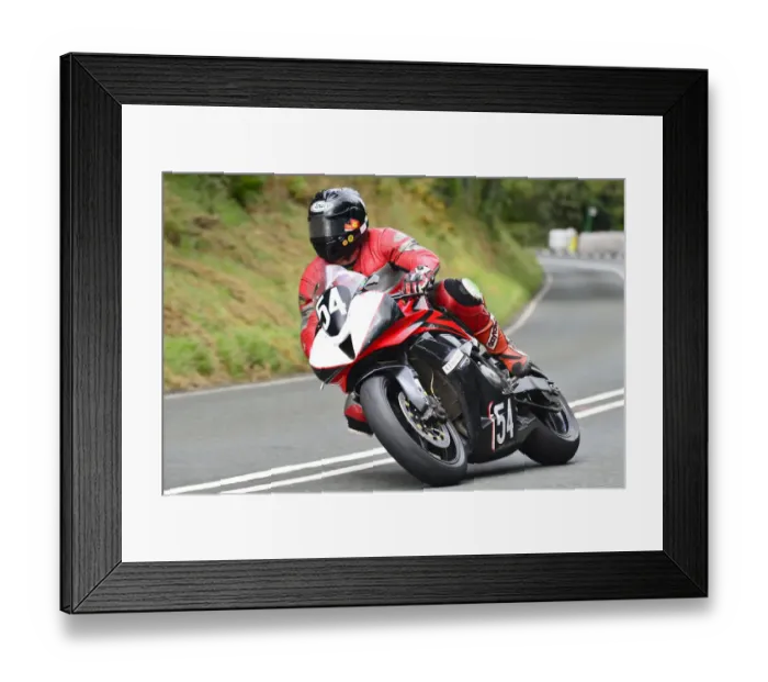 Framed Print : Tom Robinson (Kawasaki) 2014 Junior Manx Grand Prix Framed Print : Tom Robinson (Kawasaki) 2014 Junior Manx Grand Prix