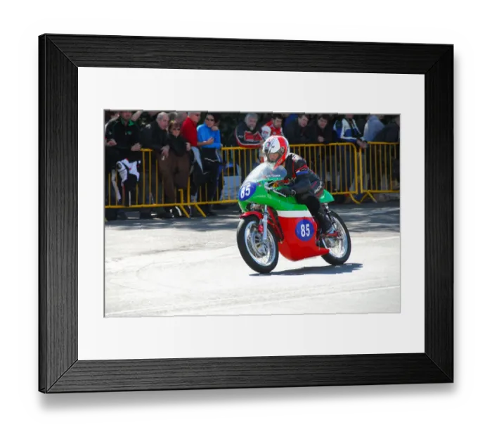 Framed Print : Rod Graham (Ducati) 2014 350 Classic TT Framed Print : Rod Graham (Ducati) 2014 350 Classic TT