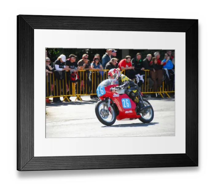Framed Print : Chris Petty (Honda) 2014 350 Classic TT Framed Print : Chris Petty (Honda) 2014 350 Classic TT
