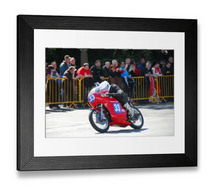 Framed Print : Andy Lawson (Drixton Honda) 2014 350 Classic TT Framed Print : Andy Lawson (Drixton Honda) 2014 350 Classic TT