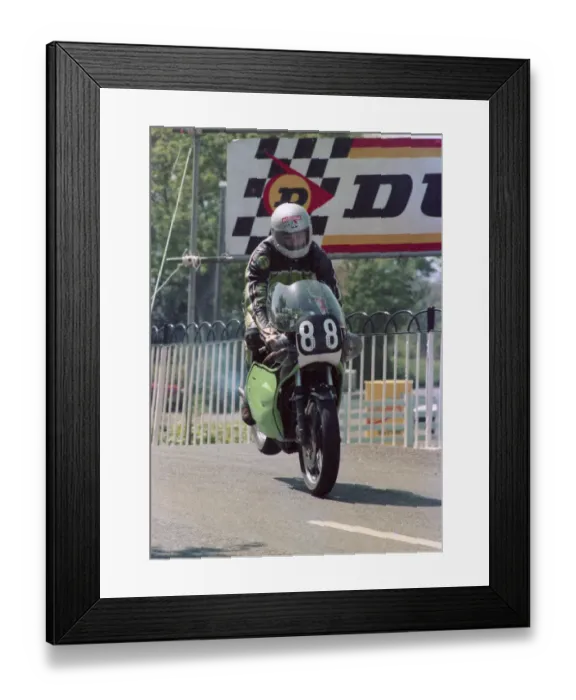 Framed Print : John Nightingale (Kerby Honda) 1986 Formula Two TT Framed Print : John Nightingale (Kerby Honda) 1986 Formula Two TT