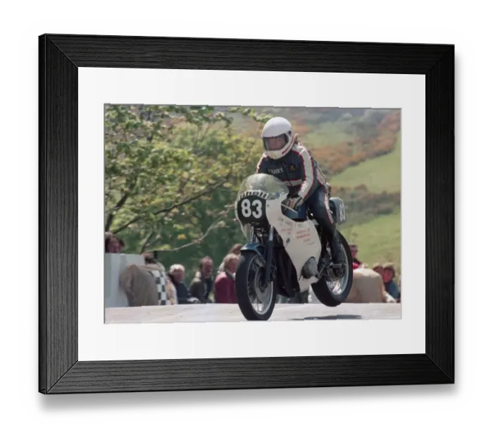 Framed Print : Stuart Noon (Honda) 1986 Formula Two TT Framed Print : Stuart Noon (Honda) 1986 Formula Two TT