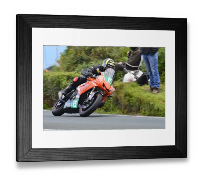 Framed Print : Carl Roberts (Kawasaki) 2014 Supertwin Manx Grand Prix Framed Print : Carl Roberts (Kawasaki) 2014 Supertwin Manx Grand Prix