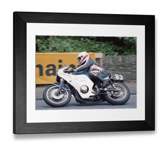 Framed Print : Stuart Noon (Honda) 1986 Formula Two TT Framed Print : Stuart Noon (Honda) 1986 Formula Two TT