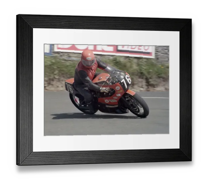 Framed Print : Dave Kerby (Kerby Honda) 1986 Formula Two TT Framed Print : Dave Kerby (Kerby Honda) 1986 Formula Two TT