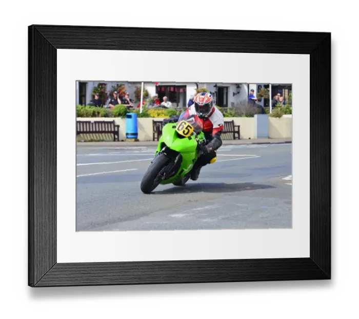 Framed Print : Karl Foster (Kawasaki) 2014 Senior Manx Grand Prix Framed Print : Karl Foster (Kawasaki) 2014 Senior Manx Grand Prix