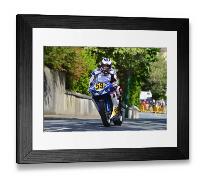 Framed Print : Frederico Natali (Suzuki) 2014 Senior Manx Grand Prix Framed Print : Frederico Natali (Suzuki) 2014 Senior Manx Grand Prix