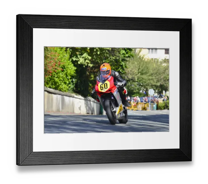 Framed Print : James Ford (MV) 2014 Senior Manx Grand Prix Framed Print : James Ford (MV) 2014 Senior Manx Grand Prix