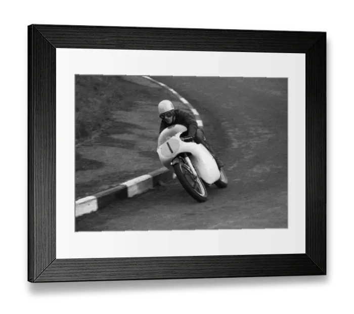 Framed Print : Ken Watson (Norton) 1962 Senior Manx Grand Prix Framed Print : Ken Watson (Norton) 1962 Senior Manx Grand Prix