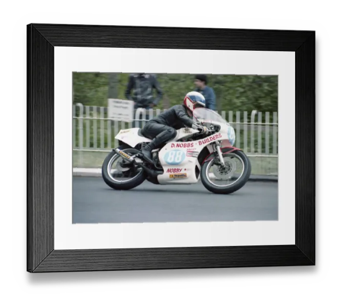 Framed Print : David Nobbs (Yamaha) 1983 350 TT Framed Print : David Nobbs (Yamaha) 1983 350 TT
