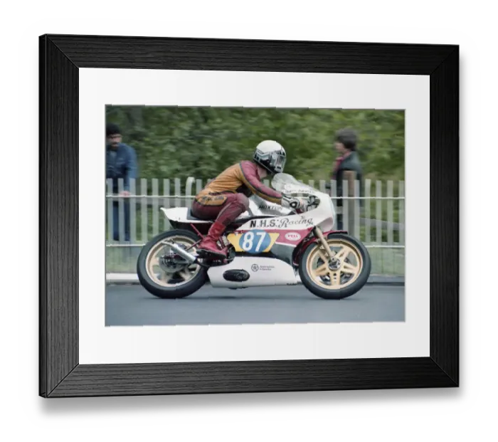 Framed Print : Dick Pipes (Yamaha) 1983 350 TT Framed Print : Dick Pipes (Yamaha) 1983 350 TT