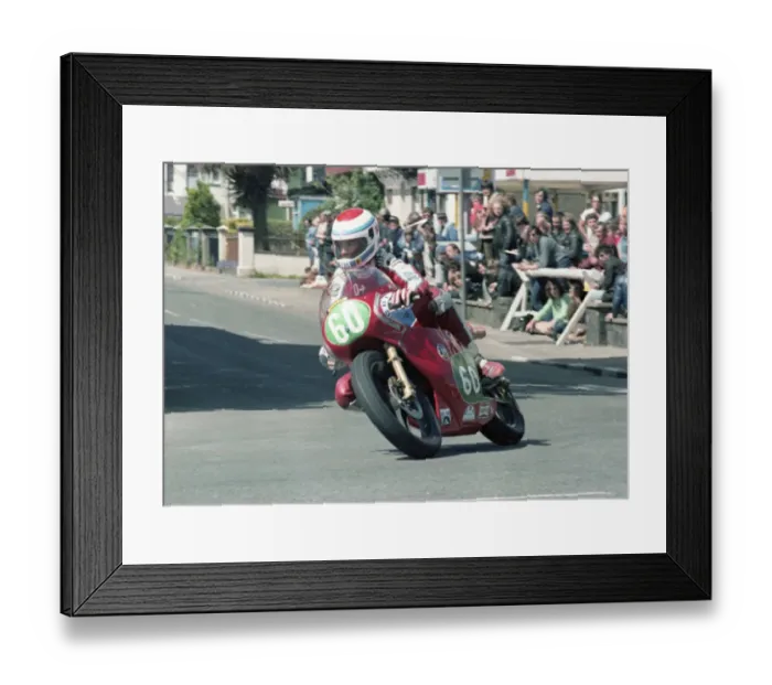 Framed Print : Yves Calatayud (Armstrong) 1983 Junior TT Framed Print : Yves Calatayud (Armstrong) 1983 Junior TT