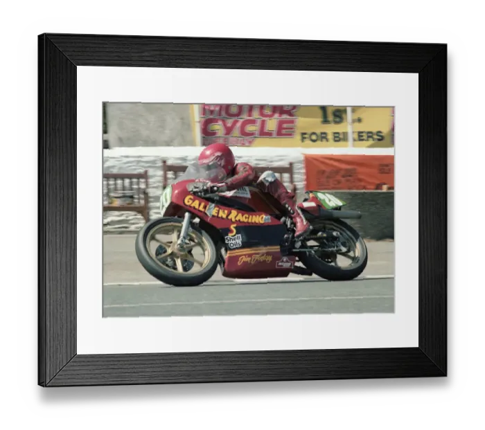 Framed Print : Graham Young (EMC) 1983 Junior TT Framed Print : Graham Young (EMC) 1983 Junior TT