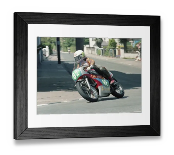 Framed Print : Colin Bevan (Yamaha) 1983 Junior TT Framed Print : Colin Bevan (Yamaha) 1983 Junior TT