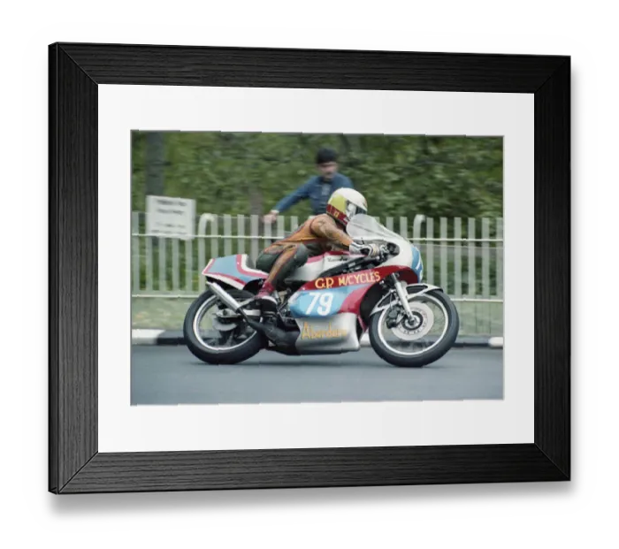 Framed Print : Colin Bevan (Yamaha) 1983 350 TT Framed Print : Colin Bevan (Yamaha) 1983 350 TT