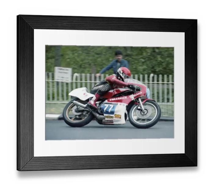 Framed Print : Kevin Mitchell (Yamaha) 1983 350 TT Framed Print : Kevin Mitchell (Yamaha) 1983 350 TT