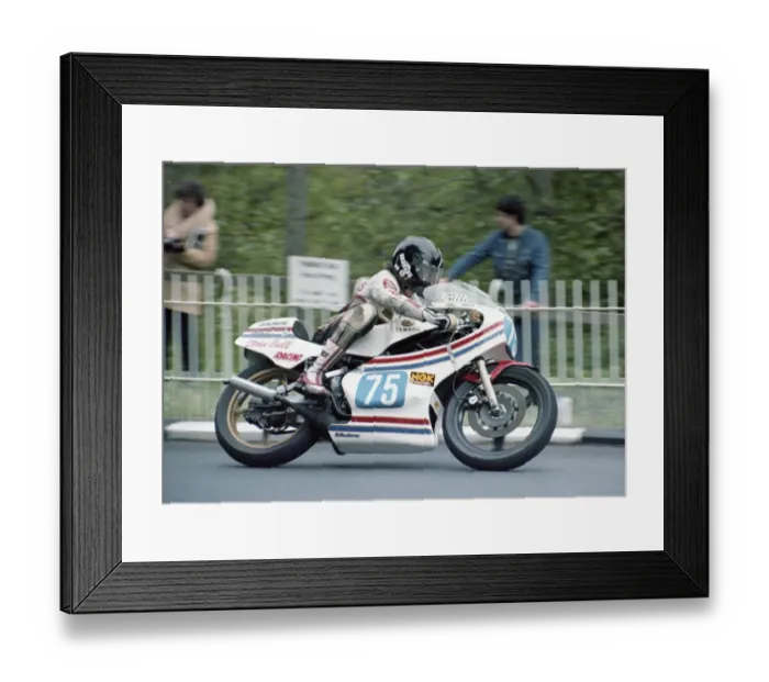 Framed Print : Paul Tinker (Yamaha) 1983 350 TT Framed Print : Paul Tinker (Yamaha) 1983 350 TT