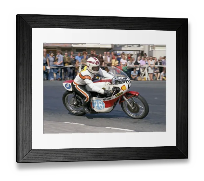 Framed Print : Bob Pails (Yamaha) 1975 Junior Manx Grand Prix Framed Print : Bob Pails (Yamaha) 1975 Junior Manx Grand Prix