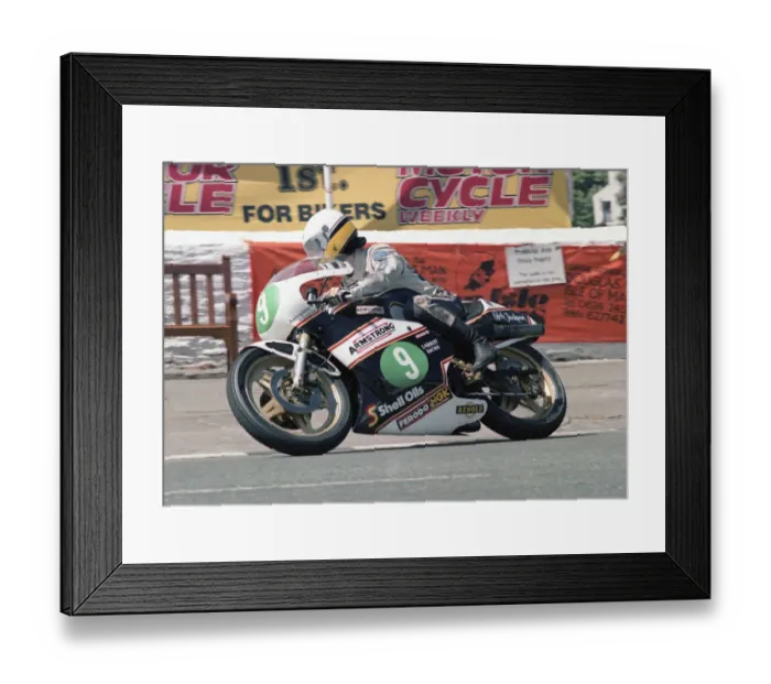 Framed Print : Bob Jackson (Armstrong) 1983 Junior TT Framed Print : Bob Jackson (Armstrong) 1983 Junior TT