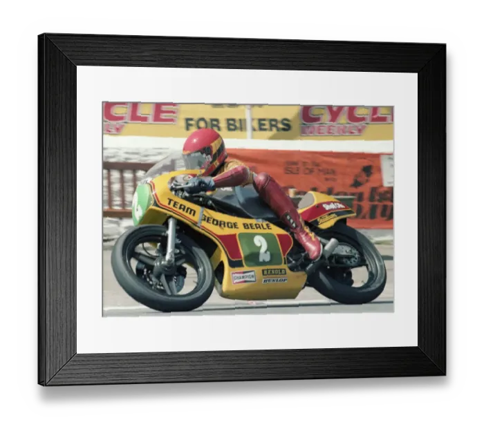 Framed Print : Graham McGregor (Yamaha) 1983 Junior TT Framed Print : Graham McGregor (Yamaha) 1983 Junior TT