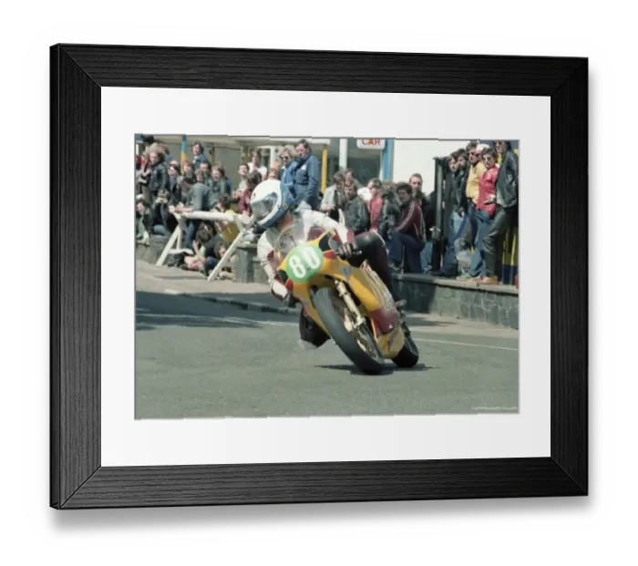 Framed Print : Bozo Janezic (Armstrong) 1983 Junior TT Framed Print : Bozo Janezic (Armstrong) 1983 Junior TT