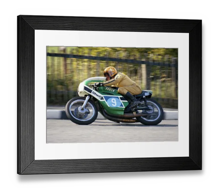 Framed Print : Tony Tremble (Saxon Yamaha) 1975 Junior Manx Grand Prix Framed Print : Tony Tremble (Saxon Yamaha) 1975 Junior Manx Grand Prix