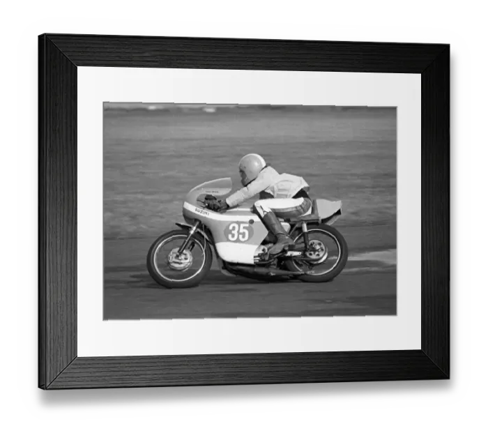 Framed Print : Gary Brain (Suzuki) 1976 Jurby Airfield Framed Print : Gary Brain (Suzuki) 1976 Jurby Airfield